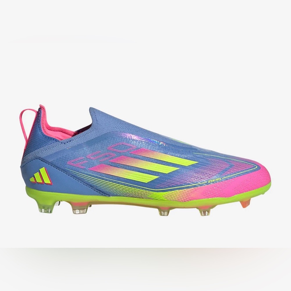New Adidas Kids F50 Elite Laceless FG Size: 11k